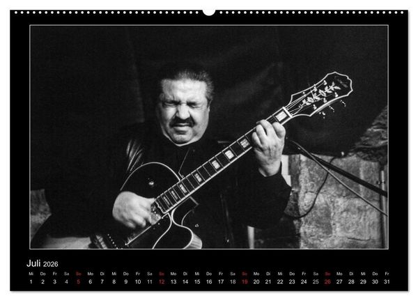 Produktbild: Jazz onstage (hochwertiger Premium Wandkalender 2026 DIN A2 quer), Kunstdruck in Hochglanz