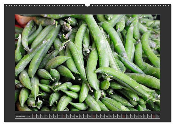 Produktbild: Obst + Gem&uuml;se (hochwertiger Premium Wandkalender 2026 DIN A2 quer), Kunstdruck in Hochglanz
