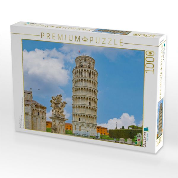 Produktbild: CALVENDO Puzzle Blick auf den Turm | 1000 Teile Lege-Gr&ouml;&szlig;e 64x48cm Foto-Puzzle f&uuml;r gl&uuml;ckliche Stunden