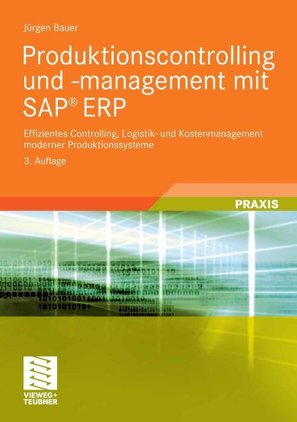 Produktbild: Produktionscontrolling und -management mit SAP&reg; ERP