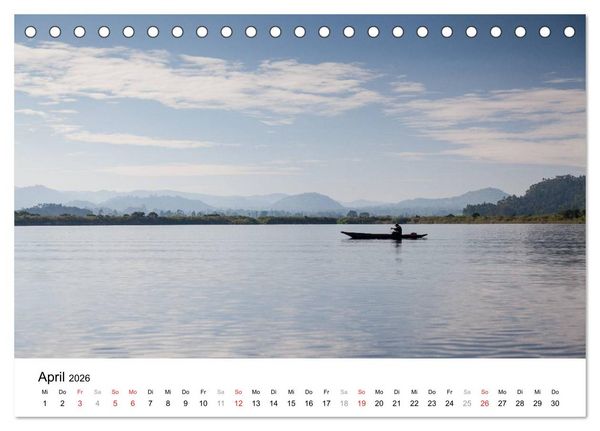 Produktbild: Uganda - die Perle Afrikas (Tischkalender 2026 DIN A5 quer), CALVENDO Monatskalender