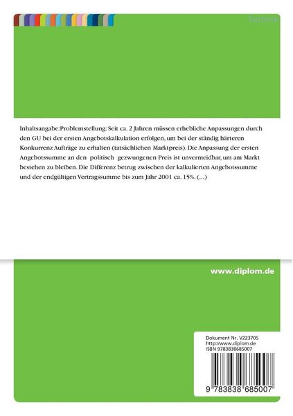 Produktbild: Angebotskalkulation mit Datenbanken