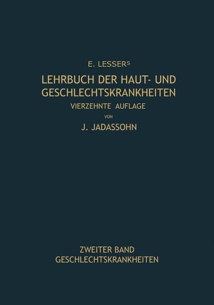 Produktbild: Lehrbuch der Haut- und Geschlechtskrankheiten