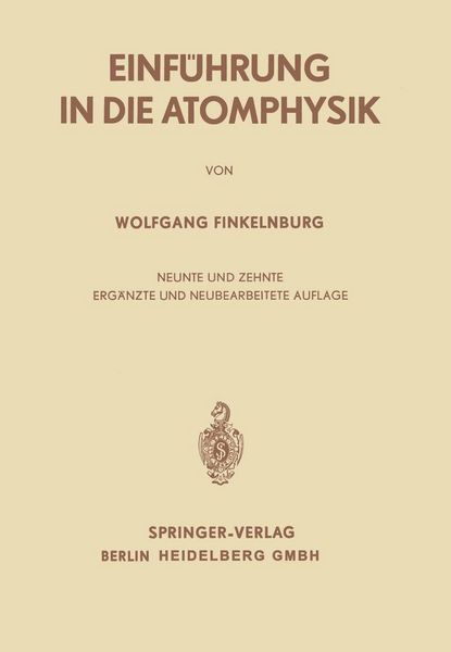 Produktbild: Einf&uuml;hrung in die Atomphysik