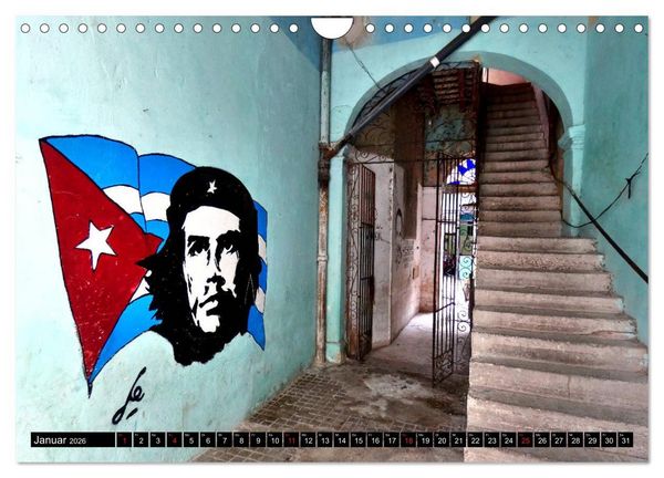Produktbild: CHE - Ernesto Che Guevara in Kuba (Wandkalender 2026 DIN A4 quer), CALVENDO Monatskalender