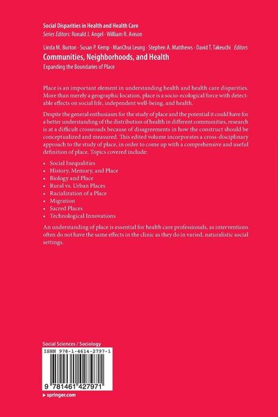 Produktbild: Communities, Neighborhoods, and Health