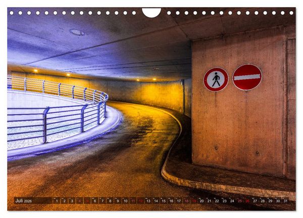 Produktbild: Funktion und &Auml;sthetik - Architektur f&uuml;r Mobilit&auml;t (Wandkalender 2026 DIN A4 quer), CALVENDO Monatskalender
