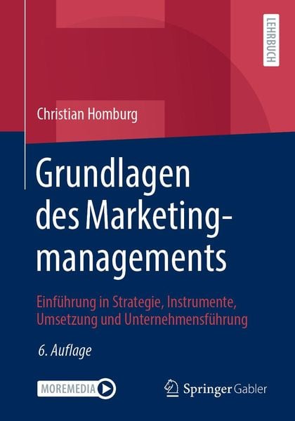 Produktbild: Grundlagen des Marketingmanagements