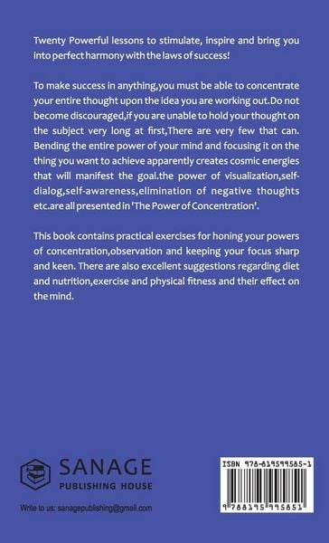 Produktbild: The Power of Concentration