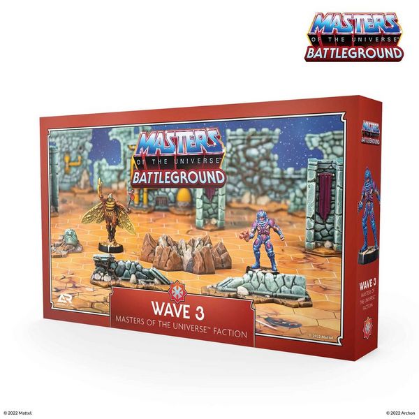 Produktbild: Masters of the Universe Battleground - Wave 3 Masters of the Universe-Fraktion