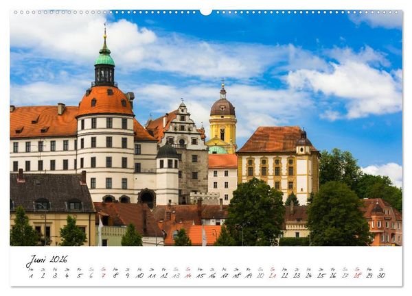 Produktbild: Romantisches Neuburg an der Donau (hochwertiger Premium Wandkalender 2026 DIN A2 quer), Kunstdruck in Hochglanz