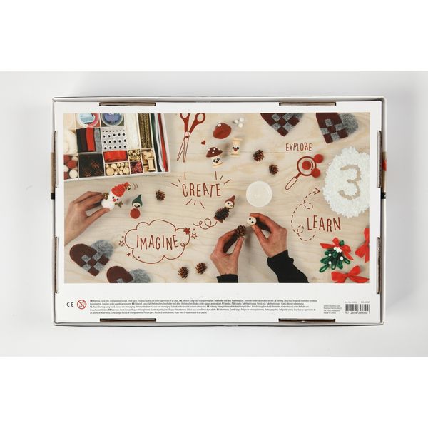 Produktbild: Creativ Company DIY Sets Basisversion Kreativ Mix, Traditionelle Weihnachten, 1 Set