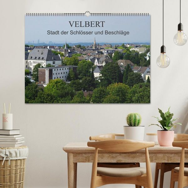 Produktbild: Velbert - Stadt der Schl&ouml;sser und Beschl&auml;ge (Wandkalender 2026 DIN A2 quer), CALVENDO Monatskalender