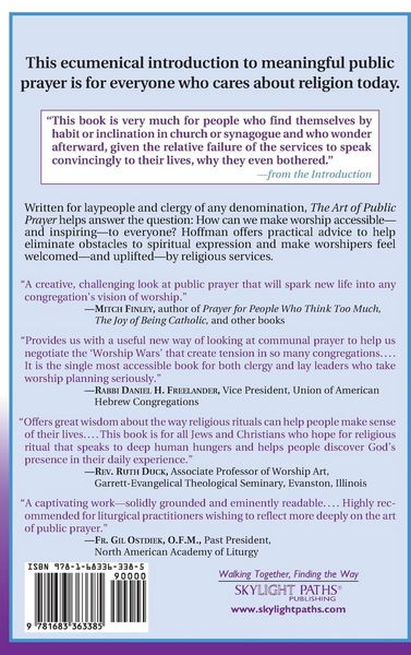 Produktbild: The Art of Public Prayer (2nd Edition)
