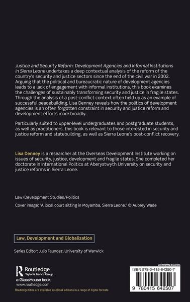 Produktbild: Justice and Security Reform