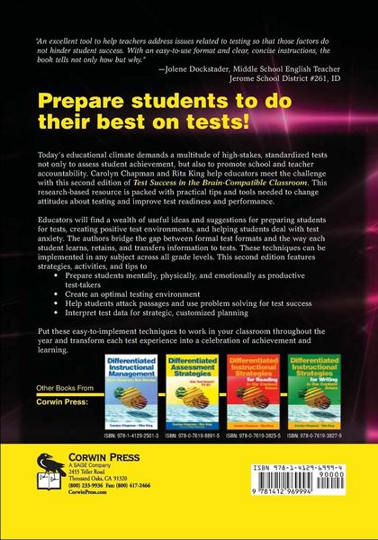 Produktbild: Test Success in the Brain-Compatible Classroom