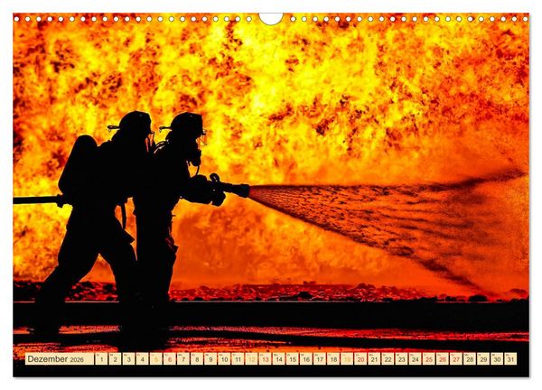 Produktbild: Feuerwehr - Eins&auml;tze (Wandkalender 2026 DIN A3 quer), CALVENDO Monatskalender