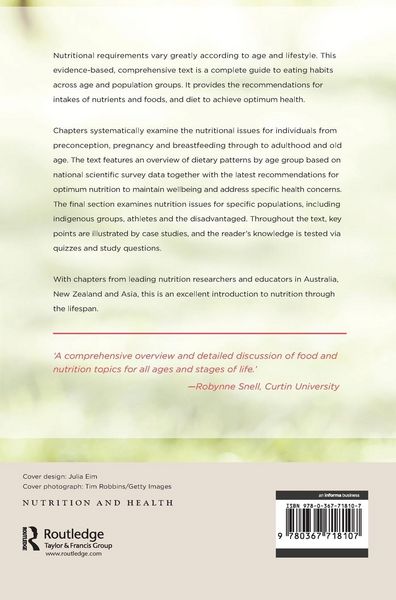 Produktbild: Food and Nutrition Throughout Life