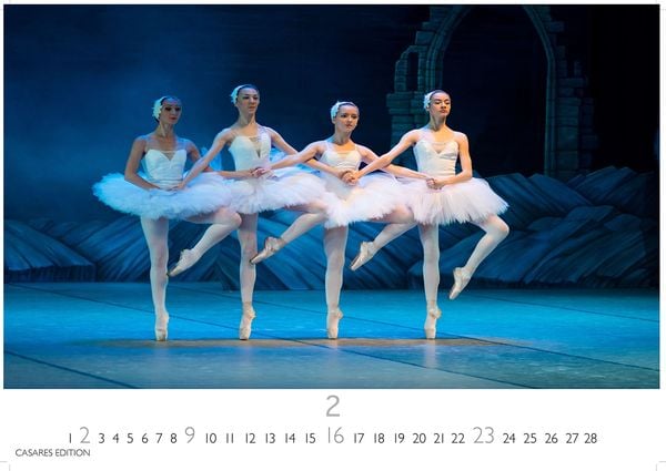 'Ballett 2025 S 24x35cm' - 'Kalender'