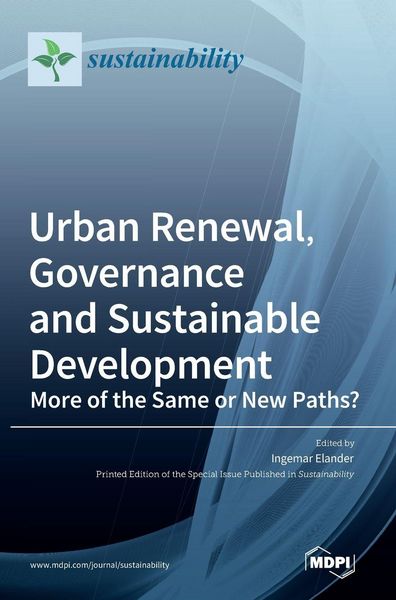 Produktbild: Urban Renewal, Governance and Sustainable Development