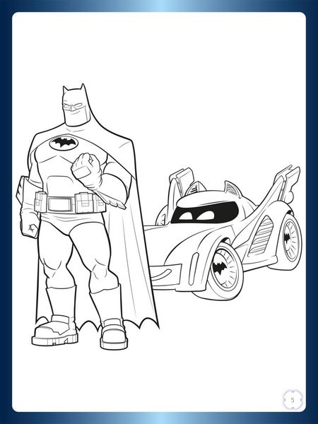 Produktbild: DC Batwheels: Stickerabenteuer in Gotham City