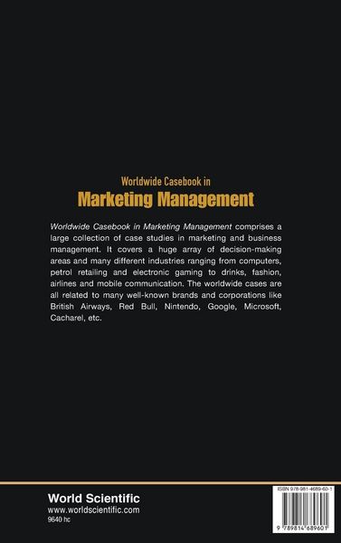 Produktbild: Worldwide Casebook in Marketing Management