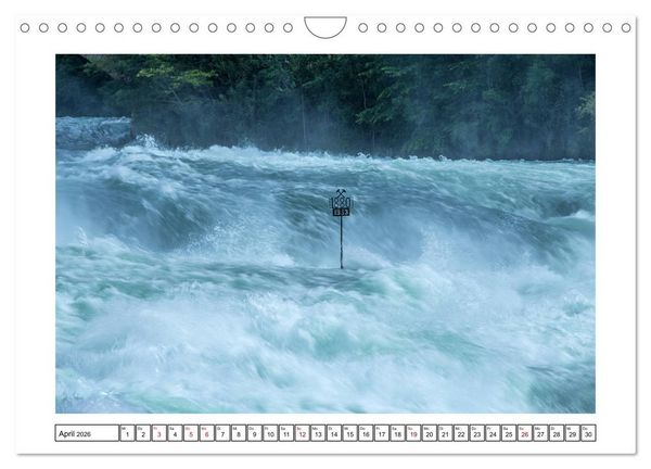 Produktbild: Rheinfall in Schaffhausen - Ein Naturschauspiel (Wandkalender 2026 DIN A4 quer), CALVENDO Monatskalender