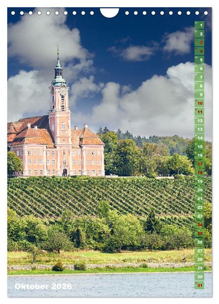Produktbild: &Uuml;berlingen Perle am Bodensee (Wandkalender 2026 DIN A4 hoch), CALVENDO Monatskalender