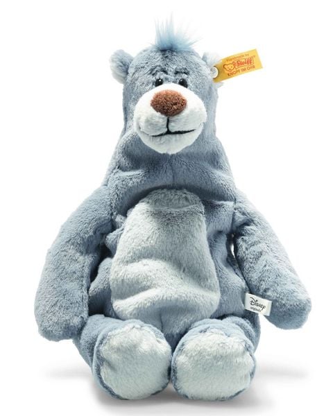 Steiff 024542 - Disney Originals Balu, mittelblau, Plüsch, 31 cm