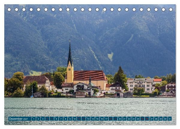 Produktbild: Bayern - Sehensw&uuml;rdigkeiten vom Allg&auml;u bis zum K&ouml;nigssee (Tischkalender 2027 DIN A5 quer), CALVENDO Monatskalender