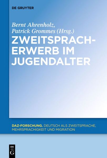 Produktbild: Zweitspracherwerb im Jugendalter