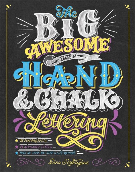 Produktbild: The Big Awesome Book of Hand & Chalk Lettering