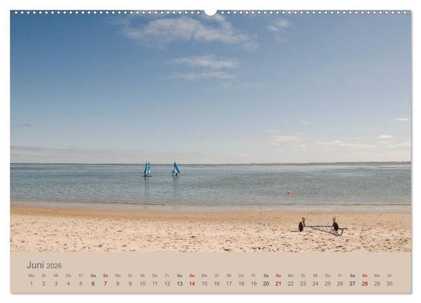 Produktbild: Sylt-Momente (hochwertiger Premium Wandkalender 2026 DIN A2 quer), Kunstdruck in Hochglanz