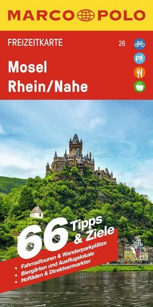 Produktbild: MARCO POLO Freizeitkarte 26 Mosel, Rhein/Nahe 1:115.000
