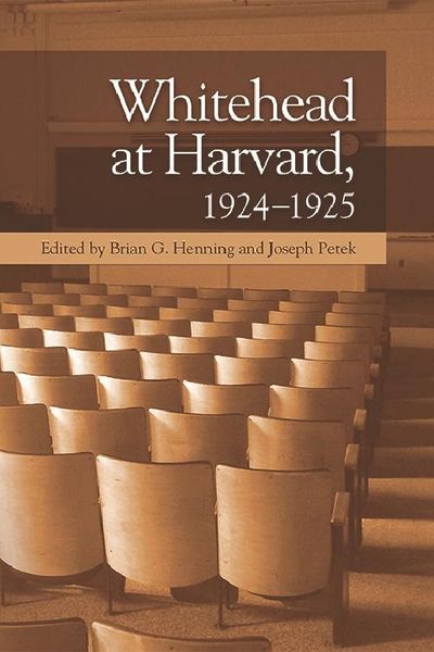 Produktbild: Whitehead at Harvard, 1924-1925
