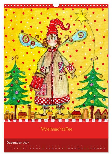 Produktbild: Zauberhafte Feen (Wandkalender 2027 DIN A3 hoch), CALVENDO Monatskalender