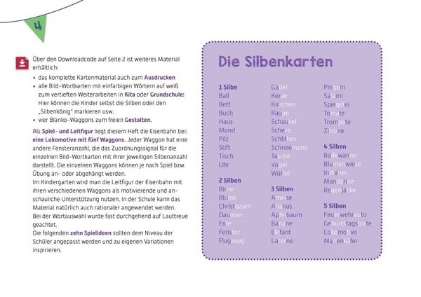 Produktbild: Silben begreifen mit der Erz&auml;hlschiene. Erz&auml;hlschienen-Figurenset
