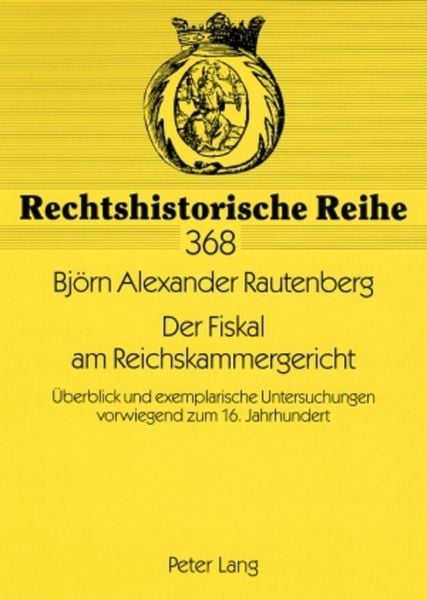 Produktbild: Der Fiskal am Reichskammergericht