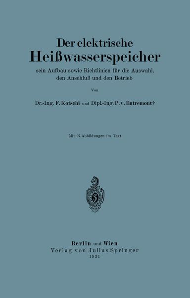 Produktbild: Der elektrische Hei&szlig;wasserspeicher