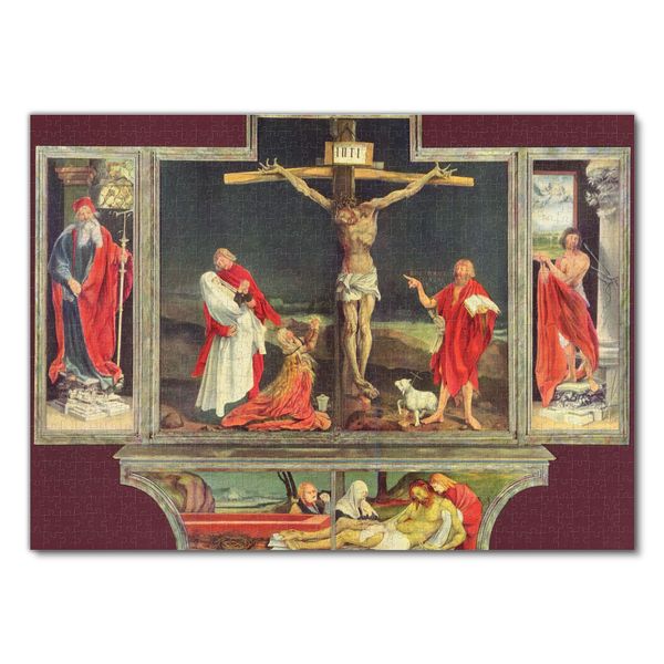 Produktbild: Lais Puzzle Mathis Gothart Gr&uuml;newald - Isenheimer Altar, ehemals Hauptaltar des Antoniterklosters in Isenheim 1000 Teile