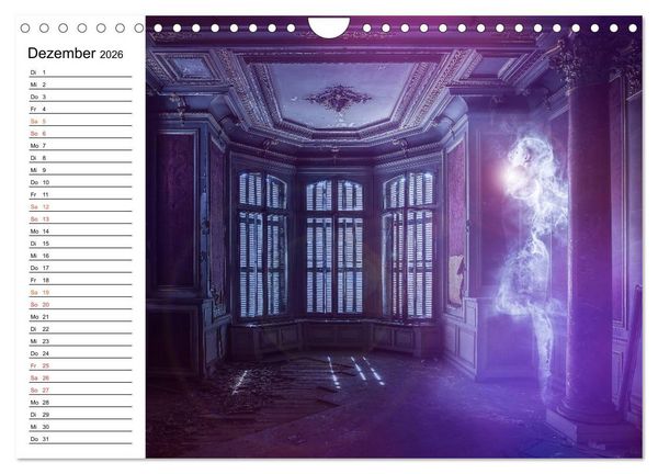 Produktbild: Geheimnisvolle Ballettwelt (Wandkalender 2026 DIN A4 quer), CALVENDO Monatskalender