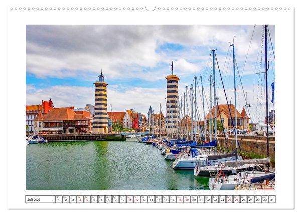 Produktbild: Normandie - Frankreichs wundersch&ouml;ner Norden (Wandkalender 2026 DIN A2 quer), CALVENDO Monatskalender