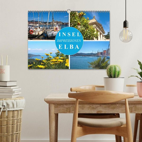 Produktbild: Insel Elba Impressionen (Wandkalender 2027 DIN A3 quer), CALVENDO Monatskalender