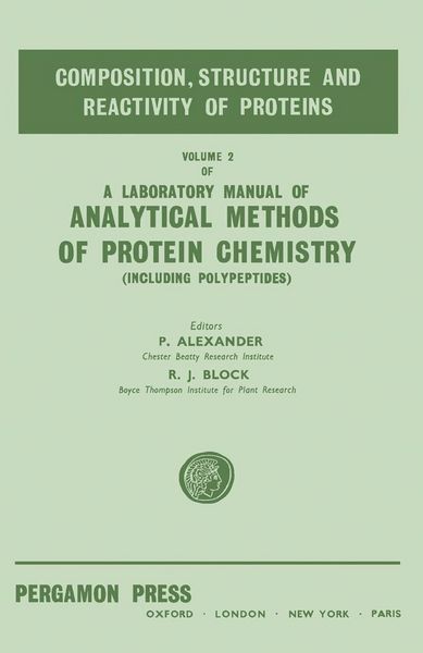 Produktbild: The Composition, Structure and Reactivity of Proteins