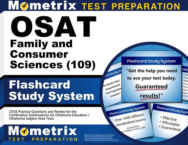 Produktbild: OSAT Family and Consumer Sciences (109) Flashcard Study System