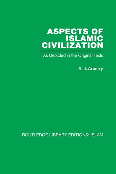 Produktbild: Aspects of Islamic Civilization