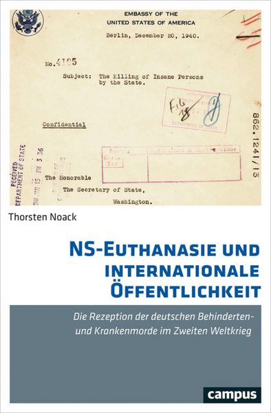 Produktbild: NS-Euthanasie und internationale &Ouml;ffentlichkeit