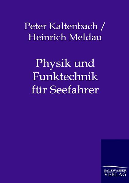 Produktbild: Physik und Funktechnik f&uuml;r Seefahrer