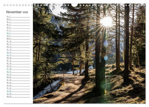 Produktbild: Faszination Alpen (Wandkalender 2026 DIN A3 quer), CALVENDO Monatskalender