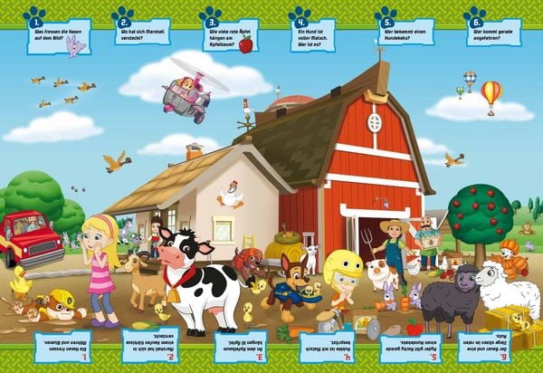 Produktbild: PAW Patrol Wimmelbuch